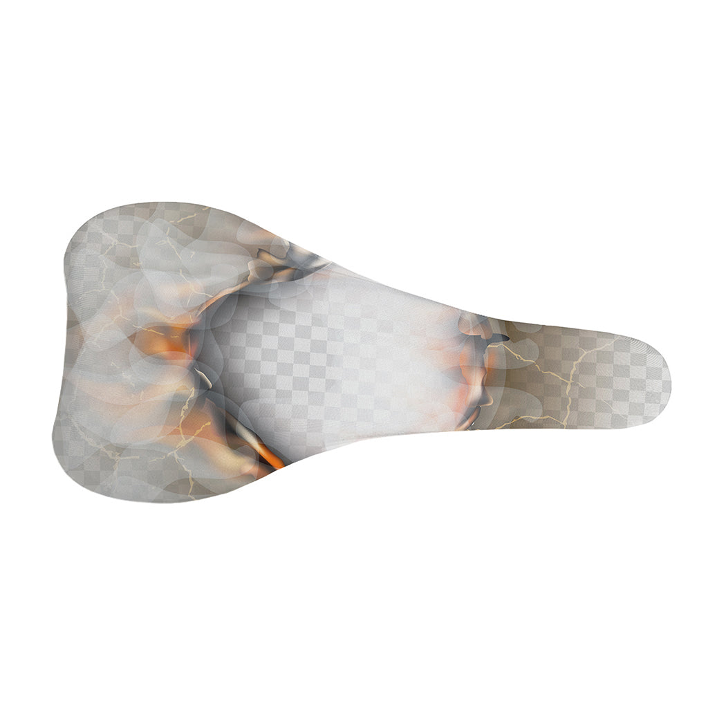 Burning Hole Print Bicycle Seat Cover