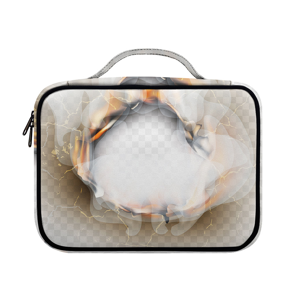 Burning Hole Print Briefcase Bible Bag
