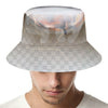 Burning Hole Print Bucket Hat