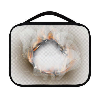 Burning Hole Print Classic Bible Case