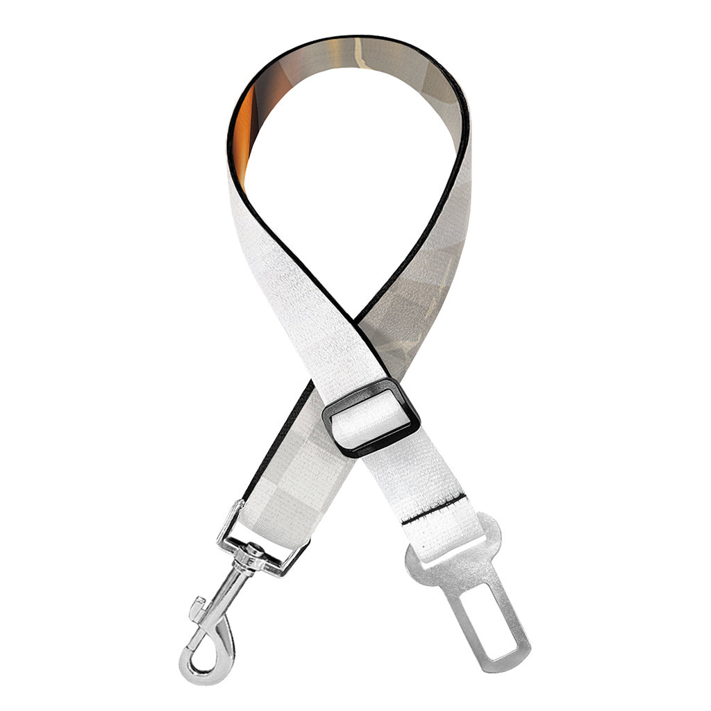 Burning Hole Print Dog Seat Belt