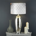 Burning Hole Print Drum Lamp Shade