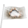 Burning Hole Print Flag