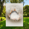 Burning Hole Print Garden Flag