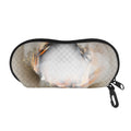 Burning Hole Print Glasses Case