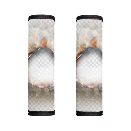 Burning Hole Print Handle Covers