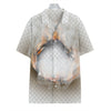 Burning Hole Print Hawaiian Shirt