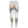 Burning Hole Print High-Waisted Pocket Leggings