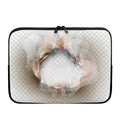 Burning Hole Print Laptop Sleeve