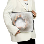 Burning Hole Print Laptop Sleeve