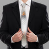 Burning Hole Print Necktie