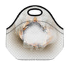 Burning Hole Print Neoprene Lunch Bag