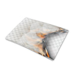 Burning Hole Print Pet Cooling Mat Cover