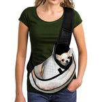 Burning Hole Print Pet Sling Carrier