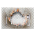 Burning Hole Print Placemat