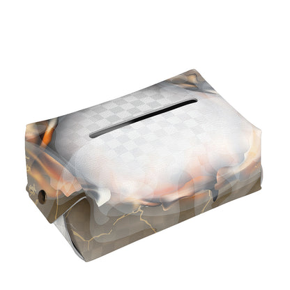 Burning Hole Print Rectangle Tissue Box Cover