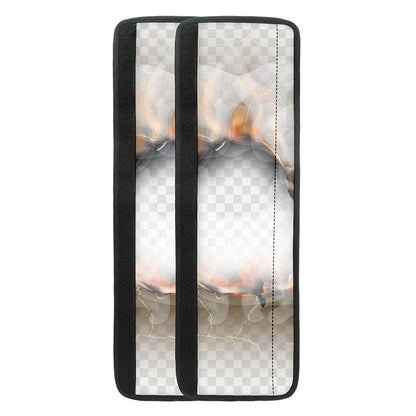 Burning Hole Print Refrigerator Handle Covers