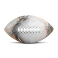 Burning Hole Print Rugby Ball