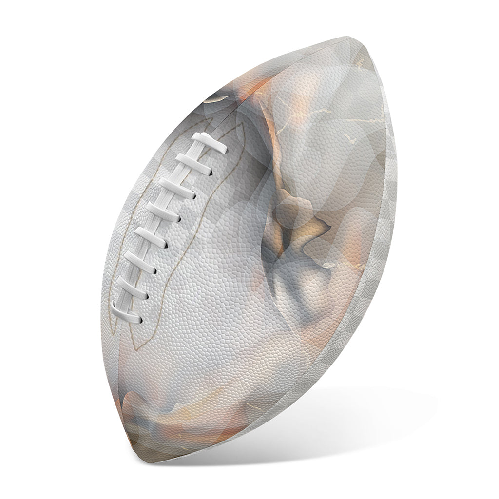 Burning Hole Print Rugby Ball