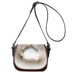 Burning Hole Print Saddle Bag