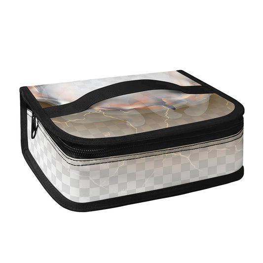 Burning Hole Print Small Lunch Bag