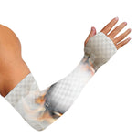 Burning Hole Print Sun Protection Arm Sleeves