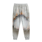 Burning Hole Print Sweatpants