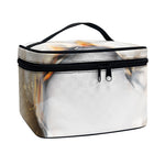 Burning Hole Print Travel Makeup Bag