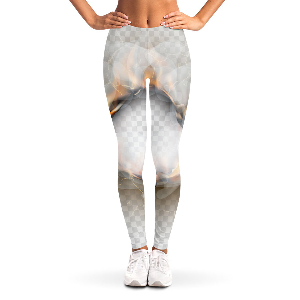 Burning Hole Print Women's Leggings