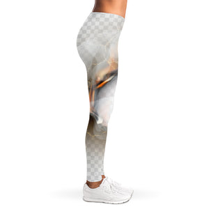 Burning Hole Print Women's Leggings