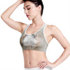 Burning Hole Print Women's Sports Bra