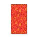 Burning Japanese Flame Pattern Print Baby Crib Sheet