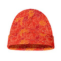 Burning Japanese Flame Pattern Print Beanie