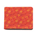 Burning Japanese Flame Pattern Print Bifold Wallet