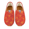 Burning Japanese Flame Pattern Print Casual Shoes