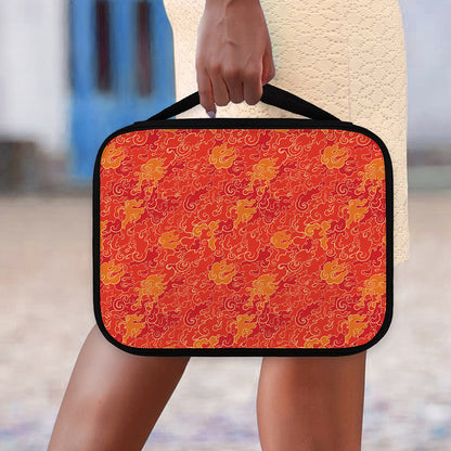 Burning Japanese Flame Pattern Print Classic Bible Case