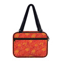 Burning Japanese Flame Pattern Print Double Strap Bible Bag