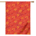 Burning Japanese Flame Pattern Print House Flag