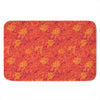 Burning Japanese Flame Pattern Print Indoor Door Mat