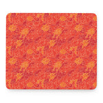 Burning Japanese Flame Pattern Print Mouse Pad