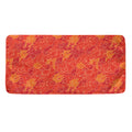 Burning Japanese Flame Pattern Print Towel