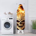 Burning Skull Print Ironing Board Cover