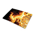 Burning Skull Print Pet Cooling Mat Cover