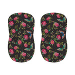Butterfly And Flower Pattern Print Bar Stool Covers