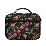 Butterfly And Flower Pattern Print Briefcase Bible Bag