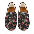 Butterfly And Flower Pattern Print Casual Shoes