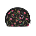 Butterfly And Flower Pattern Print Coin Purse