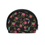 Butterfly And Flower Pattern Print Coin Purse