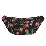 Butterfly And Flower Pattern Print Fanny Pack