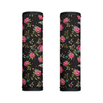 Butterfly And Flower Pattern Print Handle Covers